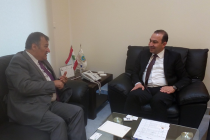 Българският посланик Боян Белев проведе среща с ливанския министър на земеделието и културата Аббас Мoртада